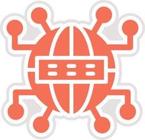 Domain Icon Design Illustration vector