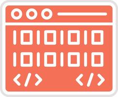 Coding Icon Design Illustration vector