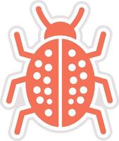 Bug Icon Design Illustration vector