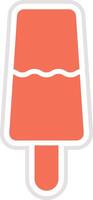 Ice cream Icon Design Illustration vector