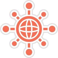 Networking Icon Design Illustration vector