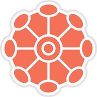 Artificial gravity Icon Design Illustration vector