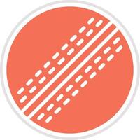 Cricket ball Icon Design Illustration vector