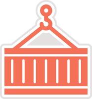 Container Icon Design Illustration vector