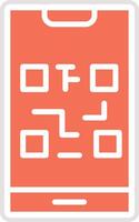 Qr code Icon Design Illustration vector