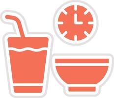 Fasting Icon Design Illustration vector