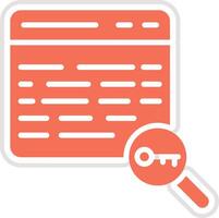 Keyword Icon Design Illustration vector