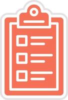 Check list Icon Design Illustration vector