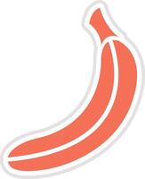 Banana Icon Design Illustration vector