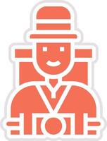 Tourist Icon Design Illustration vector