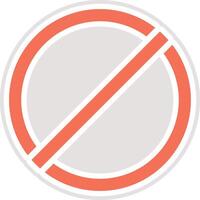 Do not disturb Icon Design Illustration vector