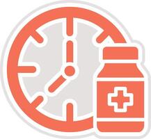 Clock Icon Design Illustration vector