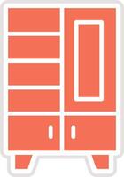 Showcase Icon Design Illustration vector