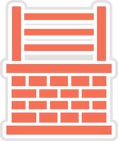 Border Icon Design Illustration vector
