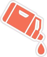 Engine oil Icon Design Illustration vector