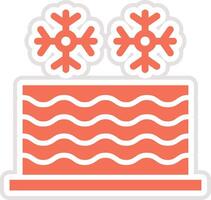 Cold Water Icon Design Illustration vector