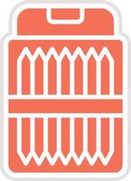 Toothpick Icon Design Illustration vector