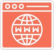 Web Browser Icon Design Illustration vector