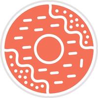 Doughnut Icon Design Illustration vector