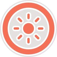 Brightness Icon Design Illustration vector