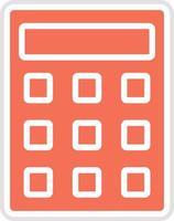 Calculation Icon Design Illustration vector