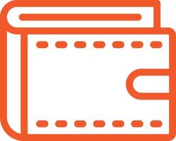 Wallet Icon Design Illustration vector