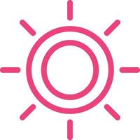 Brightness Icon Design Illustration vector
