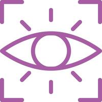 Eye Icon Design Illustration vector