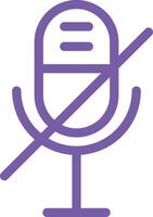 Mute Icon Design Illustration vector