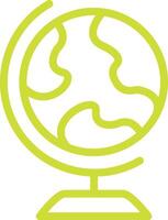 Globe Icon Design Illustration vector