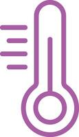 Thermometer Icon Design Illustration vector