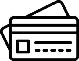 Credit card Icon Design Illustration vector