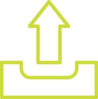 Upload Icon Design Illustration vector