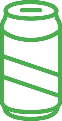 Can Icon Design Illustration