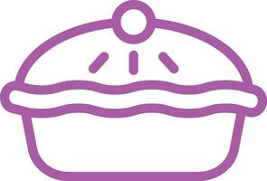 Pie Icon Design Illustration vector
