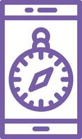 Location app Icon Design Illustration vector