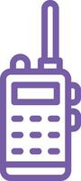Walkie talkie Icon Design Illustration vector