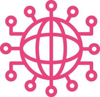 Global Icon Design Illustration vector