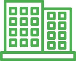 Office building Icon Design Illustration vector