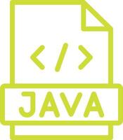 Java Icon Design Illustration vector