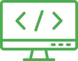 Coding Icon Design Illustration vector