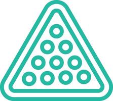 Billiard Icon Design Illustration vector