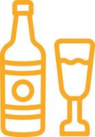 Champagne Icon Design Illustration vector