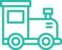 Train engine Icon Design Illustration vector