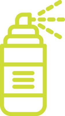 Paint spray Icon Design Illustration