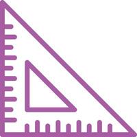 Set square Icon Design Illustration vector