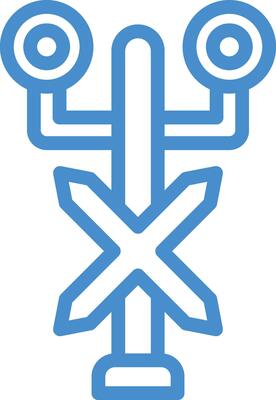 Traffic signal Icon Design Illustration