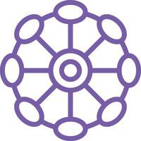 Artificial gravity Icon Design Illustration vector