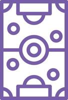 Soccer field Icon Design Illustration vector