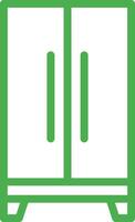 Fridge Icon Design Illustration vector